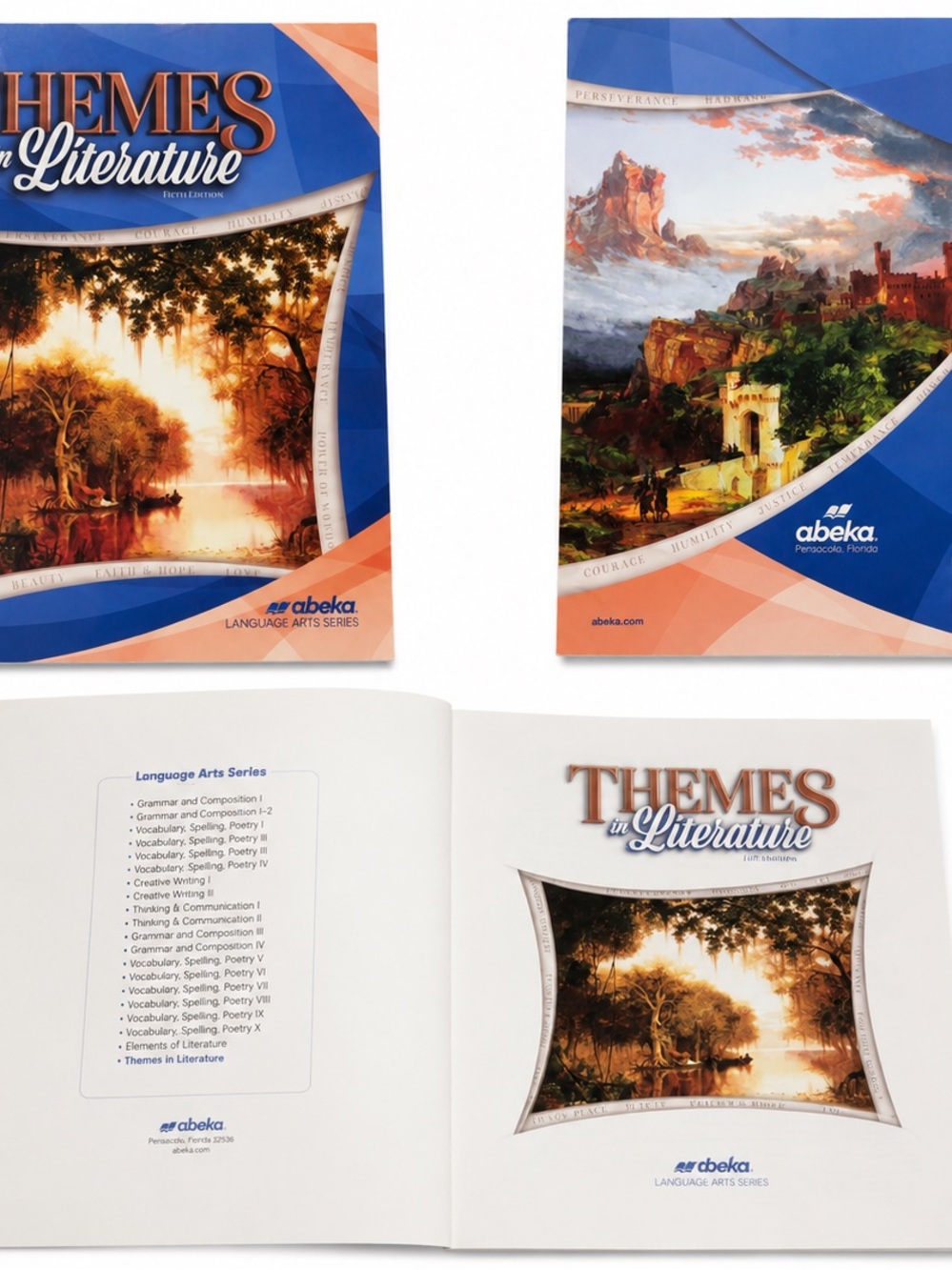 Abeka Themes in Literature Student Workbook - Blue/Cream